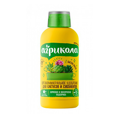Удобрение для Кактусов и суккулентов 'Агрикола Аква' 250 мл (Грин Бэлт)