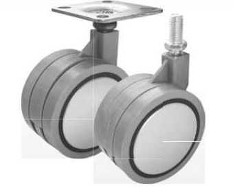 Опора колесная 60мм с пятой м/х (Россия)