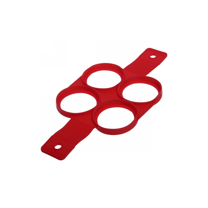 Форма силиконовая для панкейков 4шт круги JSC2589