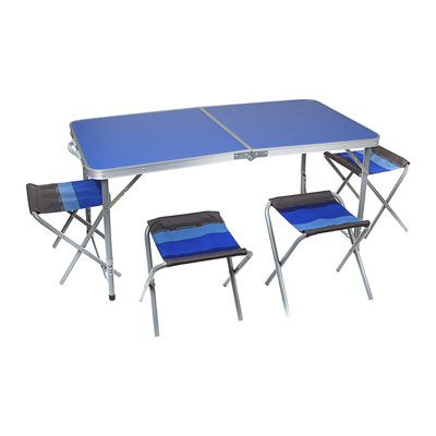 Набор походной мебели складной (стол и 4 стула) В103