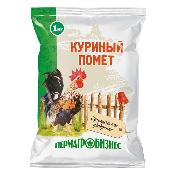 Удобрение Куриный помет 1 кг (ПАБ)
