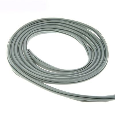 Уплотнитель универсальный для пластиковых окон серый 10м  (эластомер)