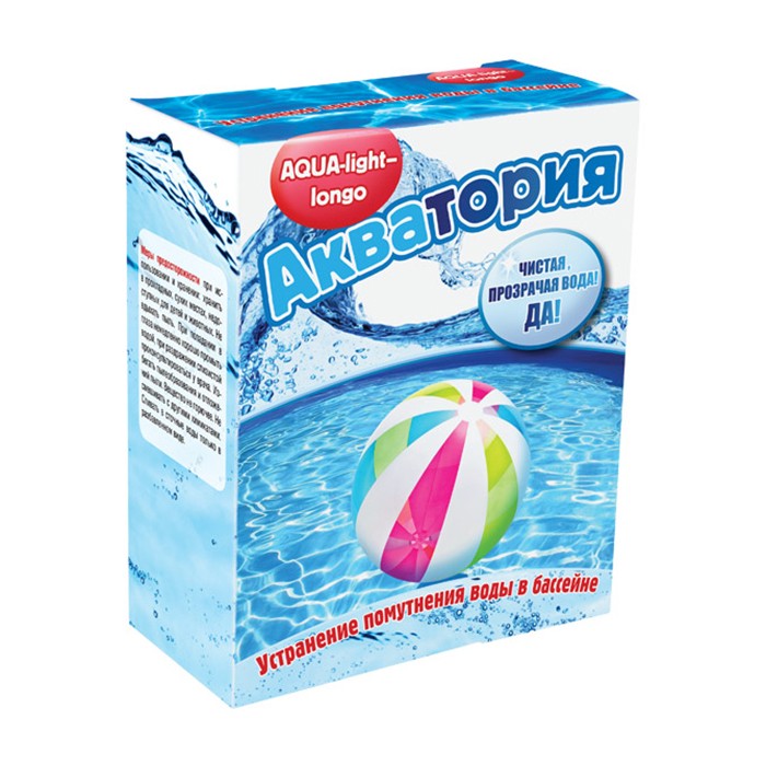 Средство для устранения помутнения воды 500 гр 'Акватория  AQUA-light- longo' (В/Х)