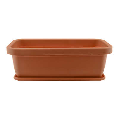 Ящик балконный  5,0 л 360х145 мм h=127 мм с поддоном м303 (А)