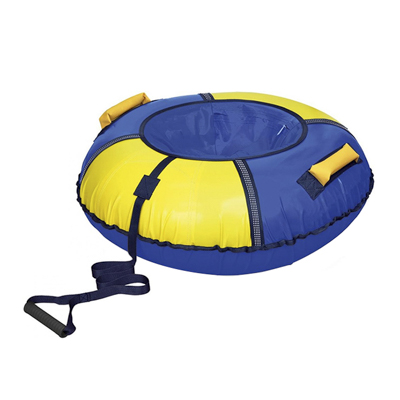 Тюбинг  D-90 см 'Классический+' синий-желтый Ника ТБ6К-90/СЖ2