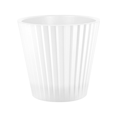 Кашпо пласт для орхидей 2,0 л d=160 мм h=146 мм Sand Orchid со вставкой Белый жемчуг IG640510038