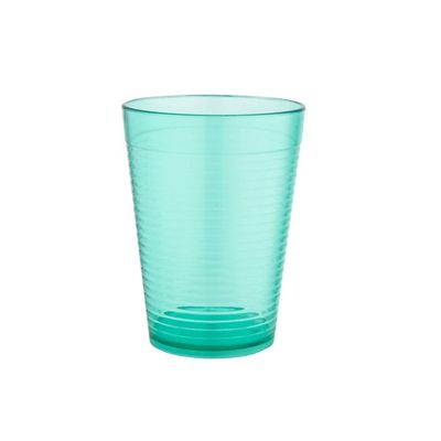 Стакан пластмас 0,25 л `Fresh` мята полупрозрачный (Berossi)