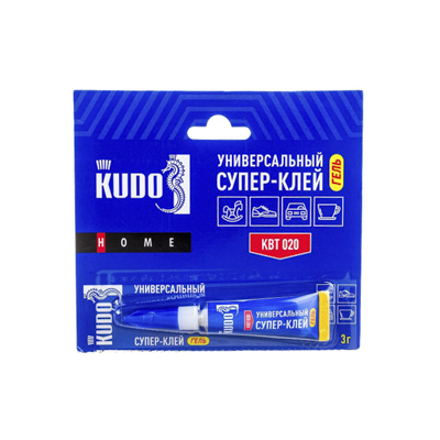 Клей секундный `Kudo гель` универсальный 3 г