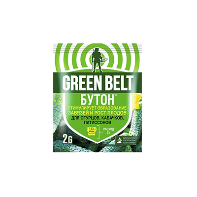 Удобрение Бутон для Огурцов, кабачков 2 г (Грин Бэлт)