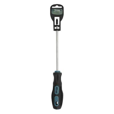 Отвертка крестовая `PRAKTISCHE TOOLS`, PH2 х 150 мм, CrV, магнит, 2К рукоятка