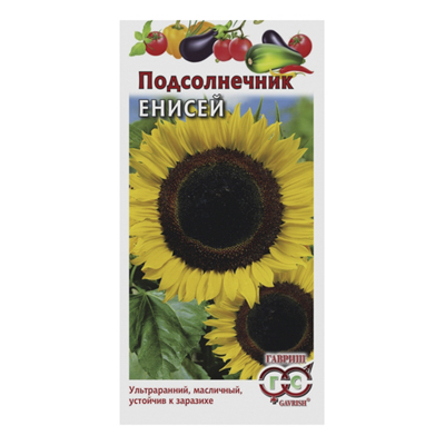 Подсолнечник Енисей 10 г (Гавриш)