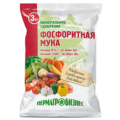 Удобрение Мука Фосфоритная 3 кг (ПАБ)