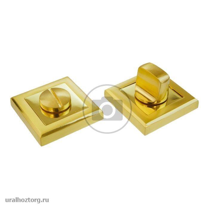 Фиксатор дверной `ЧИБИС` WC-Z846-BK SB/PB (зол) к-т