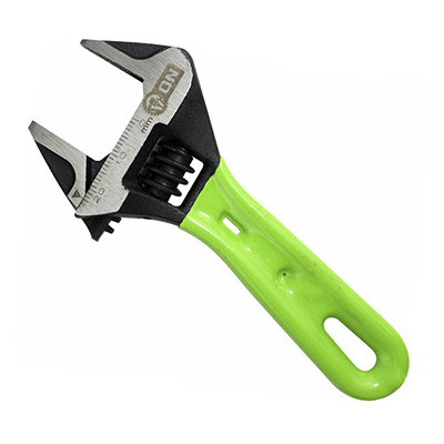 Ключ разводной c тонкими губками 0-24 мм, укороченная рукоятка, 120мм, CrV ON , 04-01-150