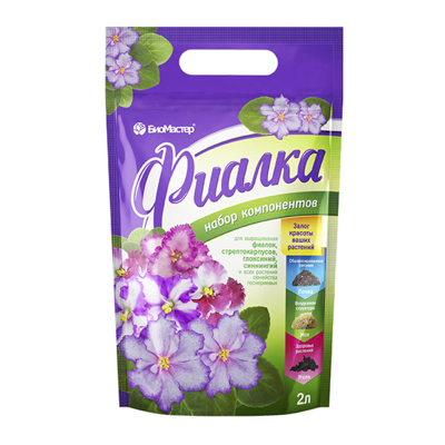 Субстрат для Фиалок 2 л (БиоМастер)