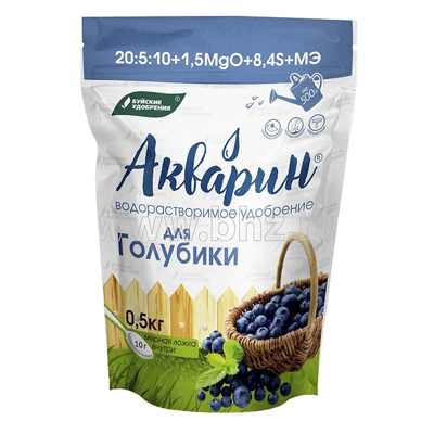 Удобрение Акварин для Голубики дой-пак 0,5 кг (БХЗ)