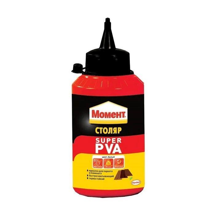 Клей для дерева `Момент Столяр Супер ПВА`  250 гр