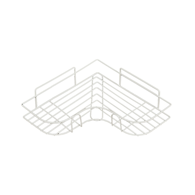 Полка угловая металл 6 х 25 х 25 см 'Praktische Home' белая