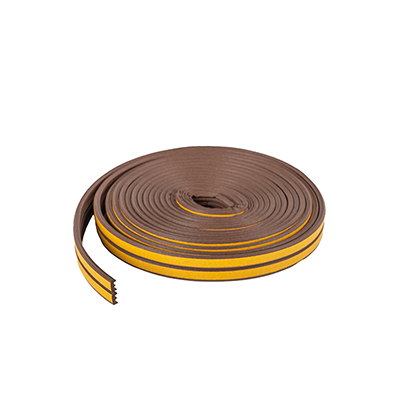 Уплотнитель самоклеящийся `PRAKTISCHE HOME` 9х4мм Е-10 м (кор)