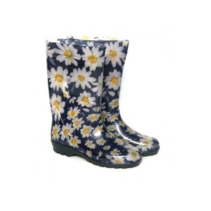 Сапоги Женские ПВХ рисунок ассорти р-р 41 (262)