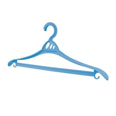 Вешалка-плечики пластик универсальные 52-54 'Комфорт' цвет в асс-те м1290 (А)