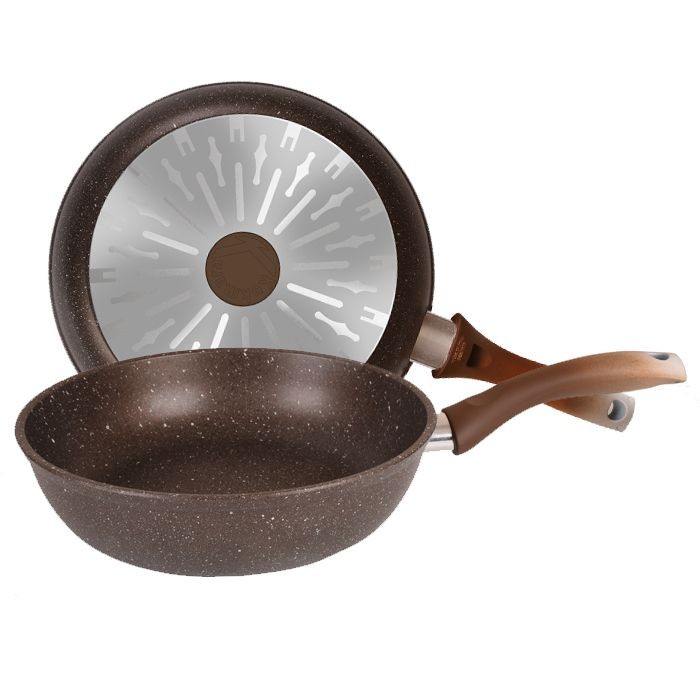 Сковорода алюм 26 см а/п `Marble induction` смки260а (Kukmara)