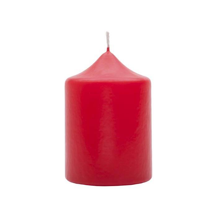 Свеча столбик 270 гр красный