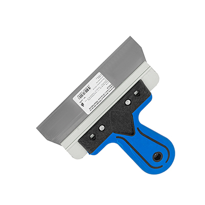 Шпатель фасадный ПРОФИ 200 мм из нерж стали с 2К ручкой `PRAKTISCHE TOOLS`