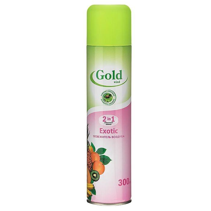 Освежитель воздуха `Gold Wind Exotic` 300мл 405см3 (Сибиар)