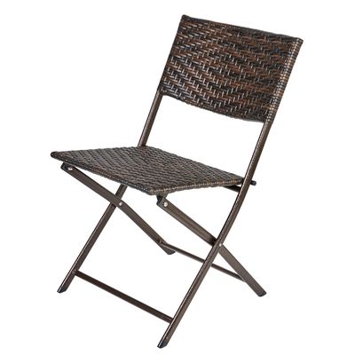 Стул 50х46х80 см коричневый иск. Ротанг 'Verda Line' US-H0911