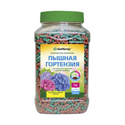 Удобрение Пышная гортензия 1,2 кг (БиоМастер)