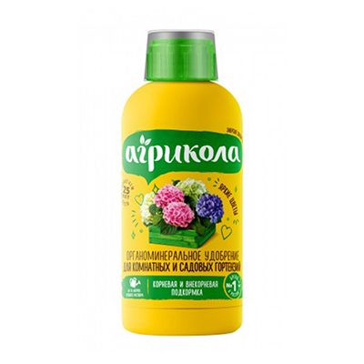 Удобрение для Гортензий комнатных и садовых 'Агрикола Аква' 250 мл (Грин Бэлт)