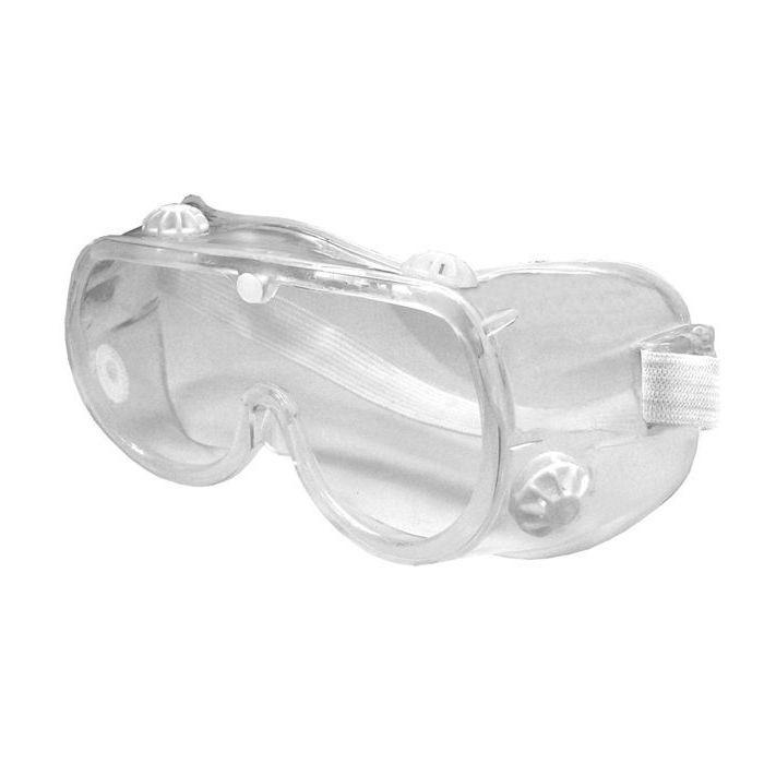 Очки защитные закрытого типа непрямая вентиляция прозрачные (Дельта) 