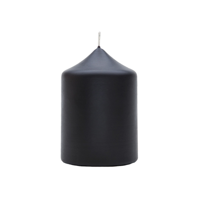 Свеча столбик 270 гр черный