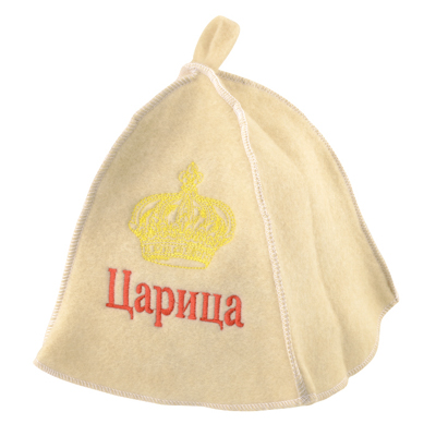 Шапка для бани 'Царица' (Бацькина баня)