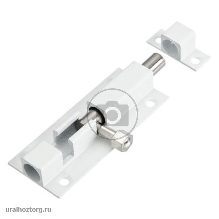 Задвижка-шпингалет Апекс DB-05-100-W (бел)