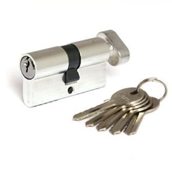 Механизм цилиндровый Vanger EL-60-С-Ni (никель) кл-верт