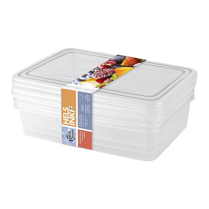 Набор контейнеров для заморозки и хранения продуктов 0,9 л 'PT Frozen' (ПР)