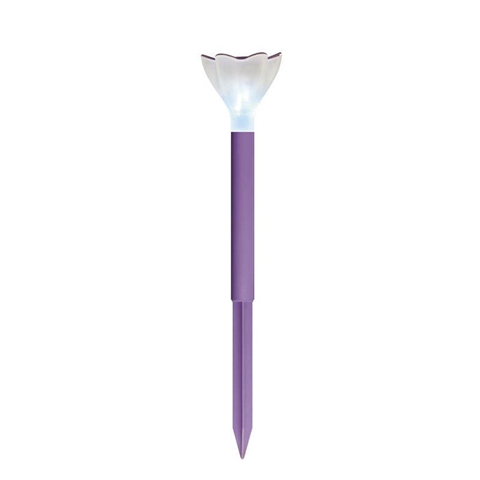 Светильник садовый на солнечной батарее Purple crocus, серия  Classic (Uniel)