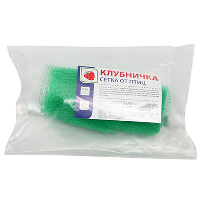 Сетка пластиковая от птиц 6х6  (2 х 5м) Зеленая