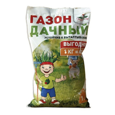 Газон Дачный (устойчив к вытаптыванию) 1кг (НК)