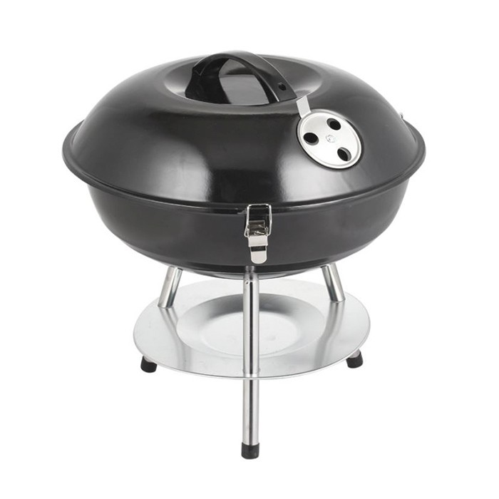 Гриль переносной с крышкой 350х350 мм CHG-014B