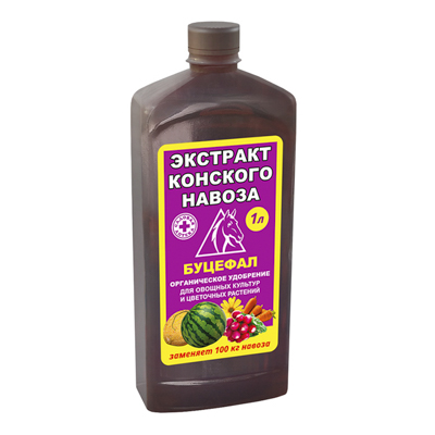 Удобрение экстракт конского навоза 'Буцефал' 1 л (К/П)