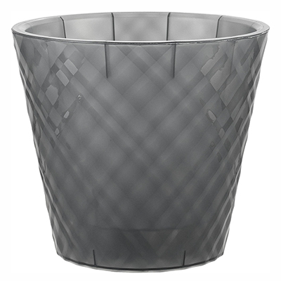 Кашпо пласт для орхидей 1,6 л d=160 мм h=145 мм 'Manhattan Orchid' с дренажной вставкой ночная река IG670610108 (ПР)