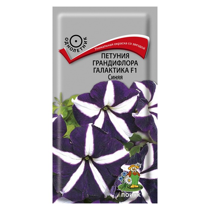Петуния грандифлора Галактика F1 Синяя (Поиск)