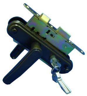 Замок врезной Зенит ЗВ-4-3.03 (бронза) защ, пр риг,м/о 55 мм, кл-кл