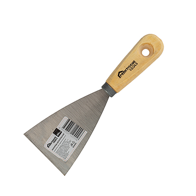 Лопатка шпательная  60 мм, пружинная сталь, деревянная рукоятка 'PRAKTISCHE TOOLS'