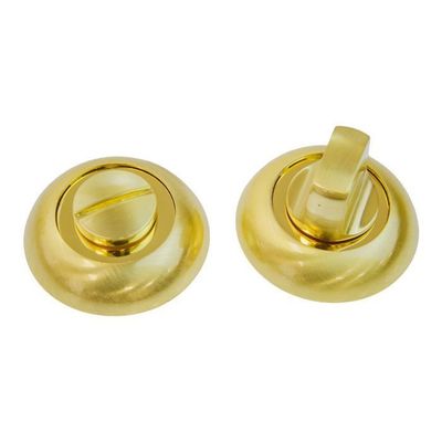 Фиксатор дверной `ЧИБИС` WC-Z03-BK04-SB/PB (матов зол/зол) к-т