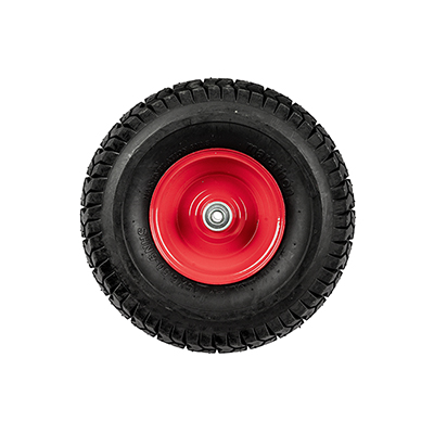 Колесо К Тачке Пневматическое 6.50-6 "Вездеход" (d кол 380 мм, d ступ 16 мм, L ступицы 105 мм) (С ВТУЛКОЙ 14,7/12,3 мм)