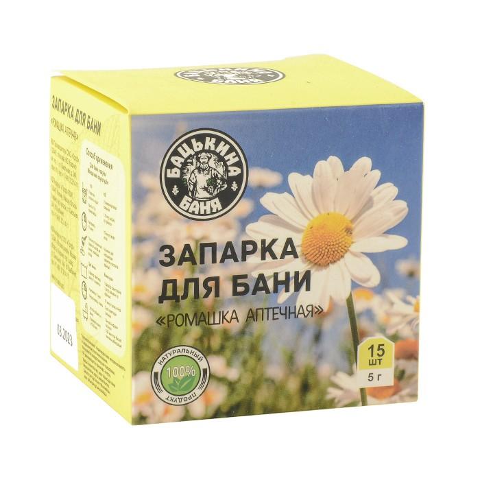 Фильтр-пакеты для заваривания 5 гр 'Ромашка аптечная' 15шт/уп (Бацькина баня)